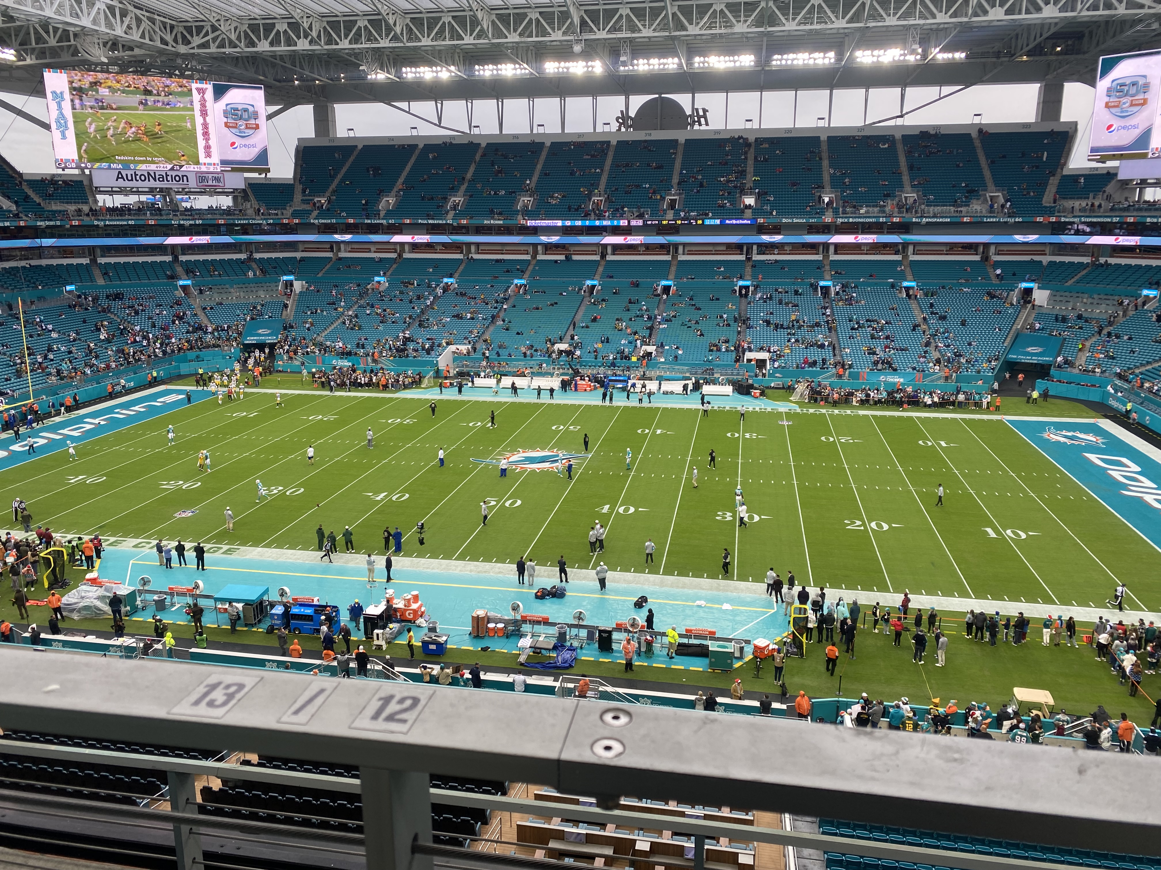 Miami Dolphins field