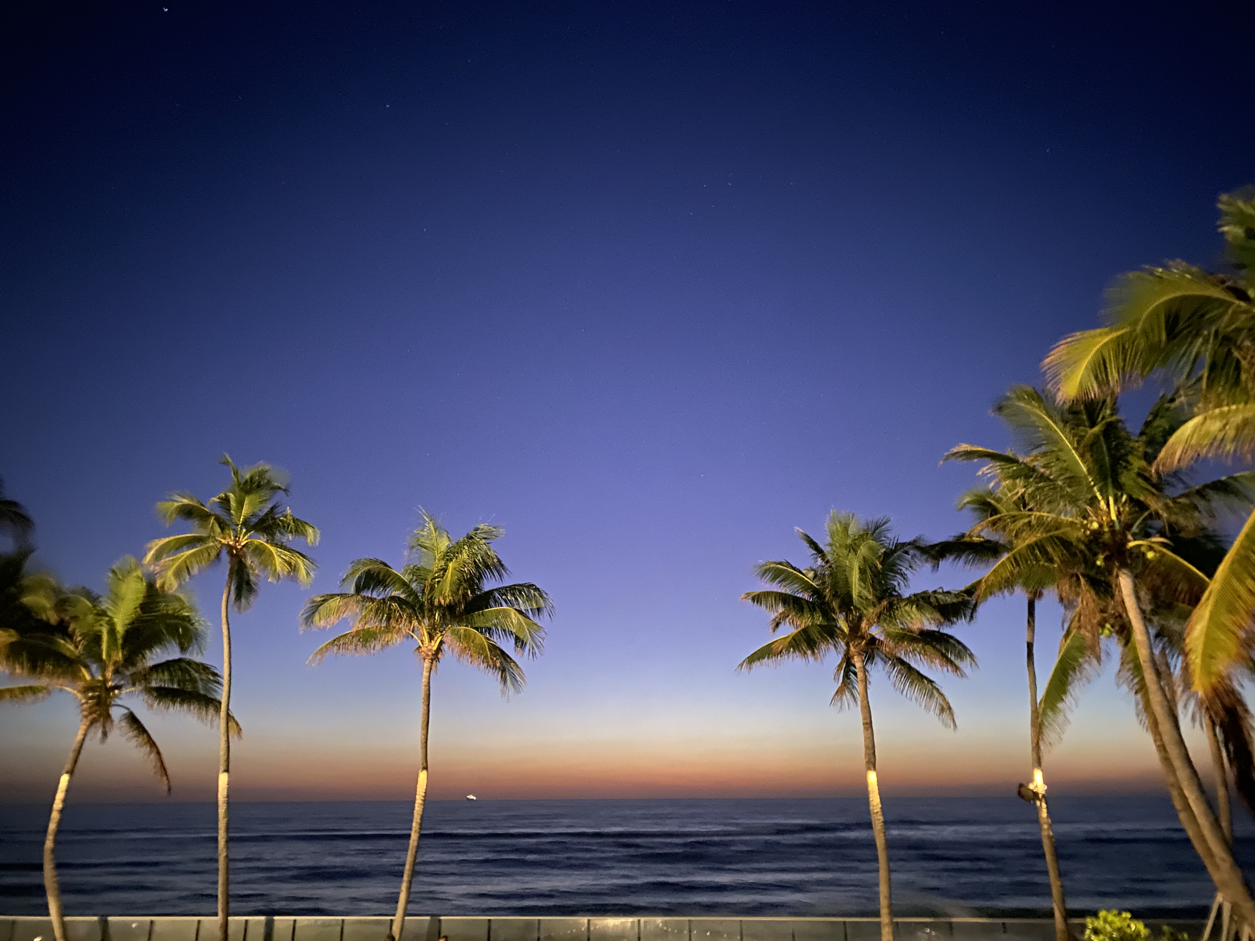 Early morning sunrise